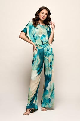 Abigail Print Top Blauw