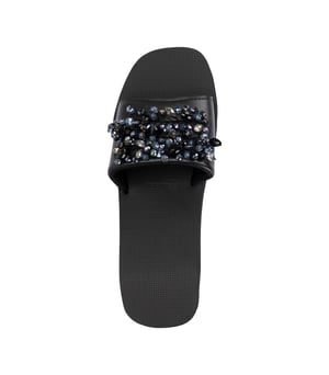 Zwarte Amazon sandalen/slippers zwart