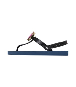 Selena Diamond Blue Flip Flop marineblauw