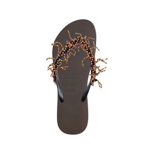 Bahia Zalm Flip Flop koffie