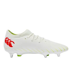Canterbury Heren Speed Falcon Team Zachte Grond Voetbalschoenen (Wit/oranje)