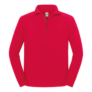 Fruit of the Loom Unisex Adult Iconic Premium Sweatshirt (Rood)