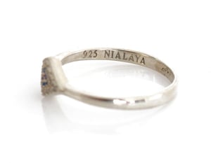 Kwaadaardig Oog Ring Sterling Zilver Smy11061