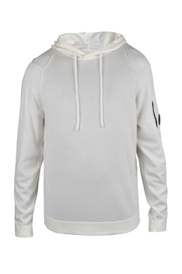 C.P. Company Trui Hoodie Wit