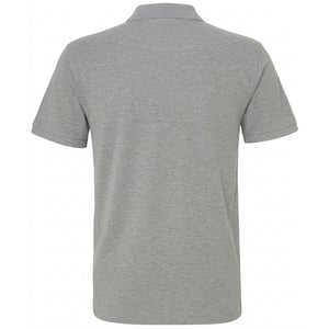 Asquith & Fox Heren Heather Classic Polo Shirt (Heather Grijs)