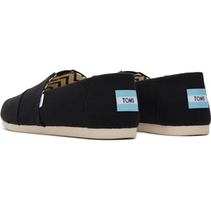 TOMS Alpargata Classic Katoenen Zwarte Espadrilles Voor Mannen