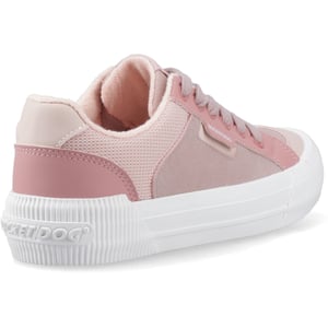 Rocket Dog Cheery Blocked Fabric Textiel Dames Mauve/Roze Sneakers