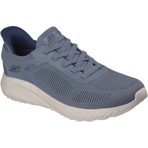 Skechers BOBS Sport Squad Chaos Solid Step Textiel Heren Slate Sneakers