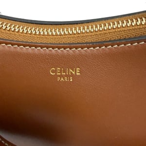 Celine Medium Ava Schoudertas in Bruin Kalfsleer