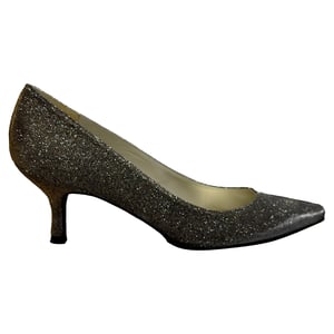 Stuart Weitzman Power 50 Puntige Pumps in Goud Glitter