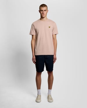 Katoenen Rundhals T-Shirt