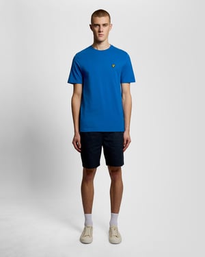 Katoenen Rundhals T-Shirt