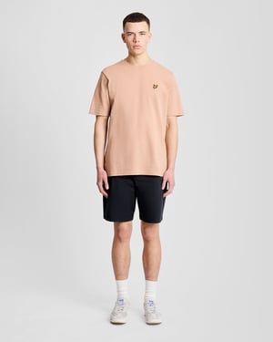 Gestructureerde Jacquard T-shirt