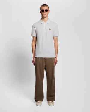 Gestructureerde Jacquard Poloshirt