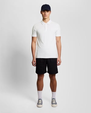 Polo Shirt met Pintuck Manchetten