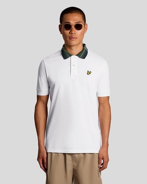 Tartan Kraag Poloshirt