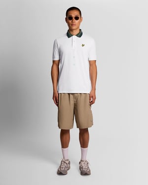 Tartan Kraag Poloshirt