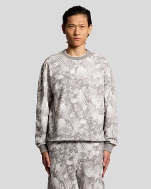 Industriële Graphic Sweater
