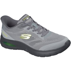 Skechers Skech-Air Summits Textiel Heren Sneakers Charcoal/Limoen