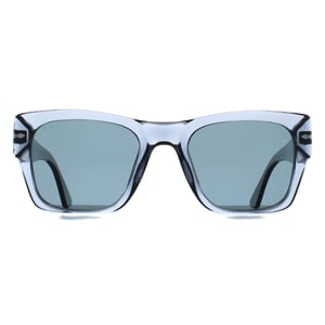 Persol PO3384S 12273R transparante oceaan donkerblauw gepolariseerde zonnebril