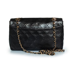 Chanel, klassieke flaptas in zwart