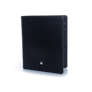 Montblanc, zwarte leren portemonnee