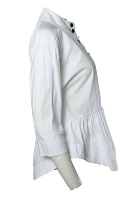 J.W. Anderson, Witte poplin blouse