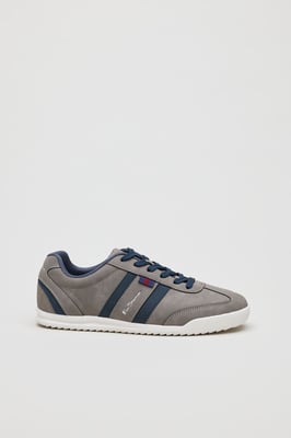 Ben Sherman Keeler Heren Grijze/Navy Sneakers