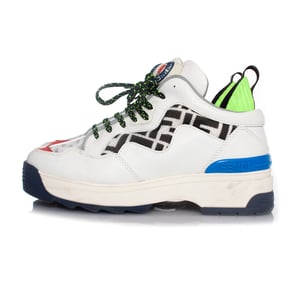 Fendi, Witte leren T REX sneakers