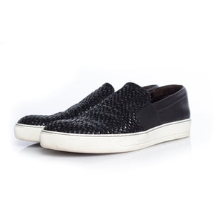 Lanvin, Instapsneaker van geweven leer