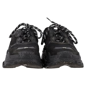 Balenciaga Triple S sneakers in zwart polyester