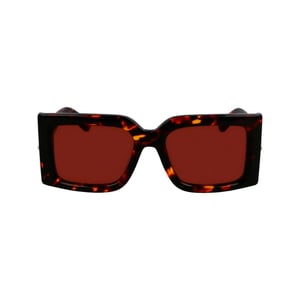 Ferragamo Bruine Acetaat Zonnebril