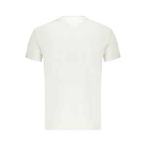 Tommy Hilfiger Witte Katoenen Heren T-Shirt