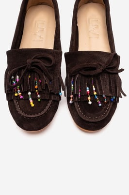 Evelyn Leren Loafer
