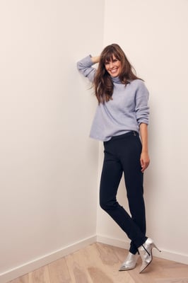 Corel Broek Marilynn Pants  Blauw