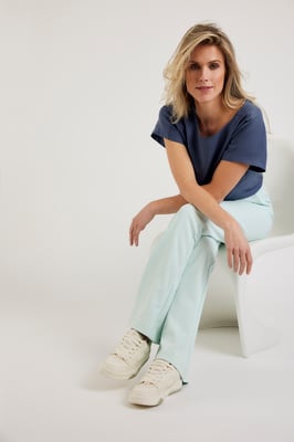 Corel Broek Boa Flare Pants  Blauw