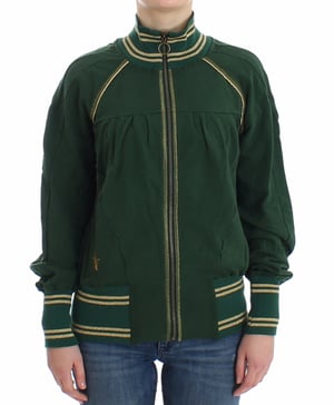 John Galliano Groene Neppitsshirt Trui Jas