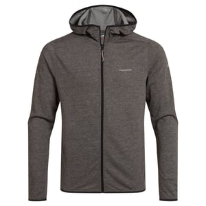 Craghoppers Heren Deft Nosilife Full Zip Hoodie (Zwarte Pepermergel)