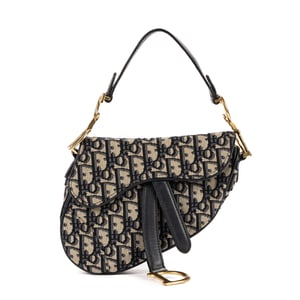 Oblique Saddle Mini Handtas