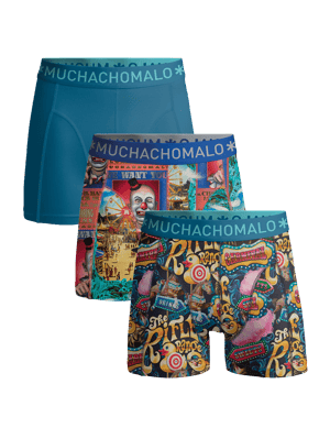 Muchachomalo Jongens Boxershorts - 3 Pack - Boys Onderbroeken