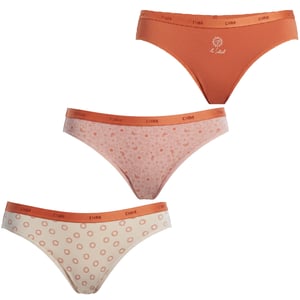 3-pack Stretch Katoenen Slips D4C17 voor Vrouwen