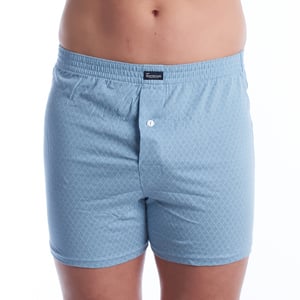 Verpakking van 2 Essentiële Katoenen Heren Boxershorts met Elastische Tailleband A0100