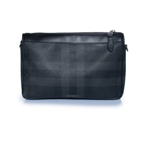 Burberry, Ruitprint rambler tas van canvas