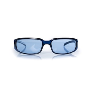 Gucci, blauwe vintage GG1188-S zonnebril