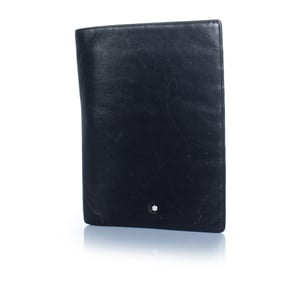 Montblanc leren portemonnee met pen