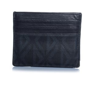 Dior kaarthouder van monogramcanvas en leer.