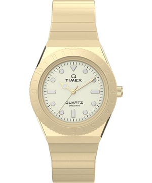 Timex Q Sport Dames Horloge Goudkleurig TW2Y57500