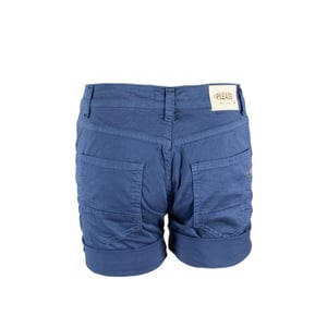 Alsjeblieft Blauwe Katoenen Korte Broek