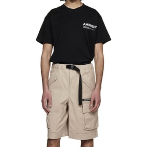 Ambush Beige Katoenen Bermuda Shorts