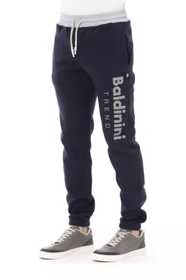 Baldinini Trend Blauwe Katoenen Broek
